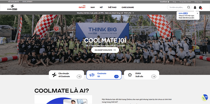 Coolmate E-commerce